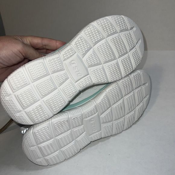 STQ White Aqua Sneakers‎ Women Walking Running Shoes Size 9.5 Brand New - Picture 5 of 8